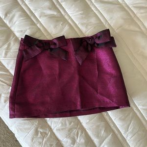 Urban outfitters bow skirt NWT
